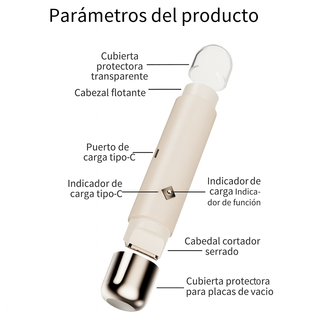 Kalypso® Bikini Trimmer 2 en 1 – Depiladora Íntima Femenina